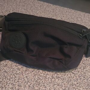 Baboon To The Moon Black Waist Fanny Bag